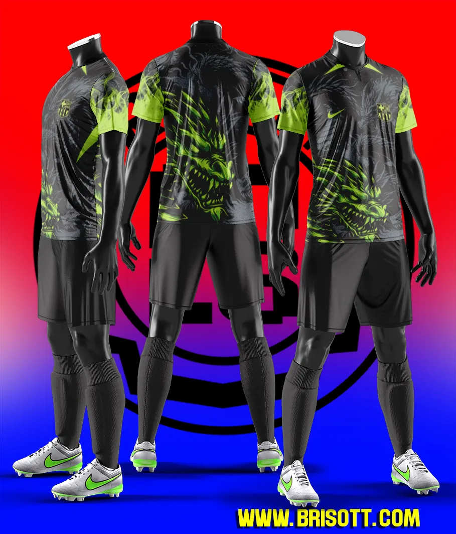 Mockup BARCELONA DRAGON CONCEPTO MOCKUP